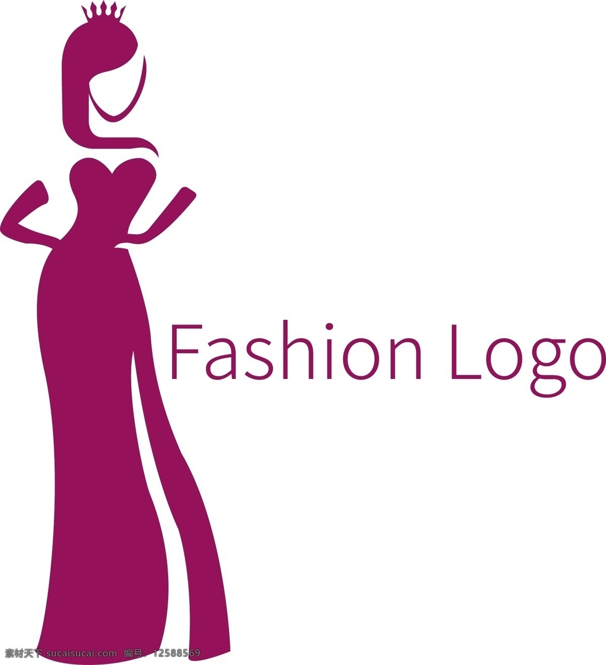 时尚女装 性感 标志 logo 服饰logo 简单 女装logo 整形医院 logo设计