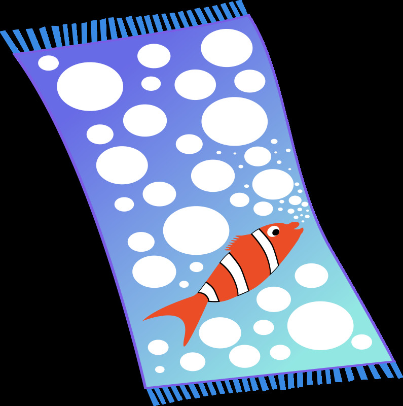 毛巾 蓝色 白色 泡沫 带 红色 鱼 白色条纹 蓝色的 条纹 蓝色的白色 白色的泡沫 泡沫的红色 红色的鱼 鱼白色 背景 上 红色和白色 白色和蓝色 白色和红色 矢量图 花纹花边
