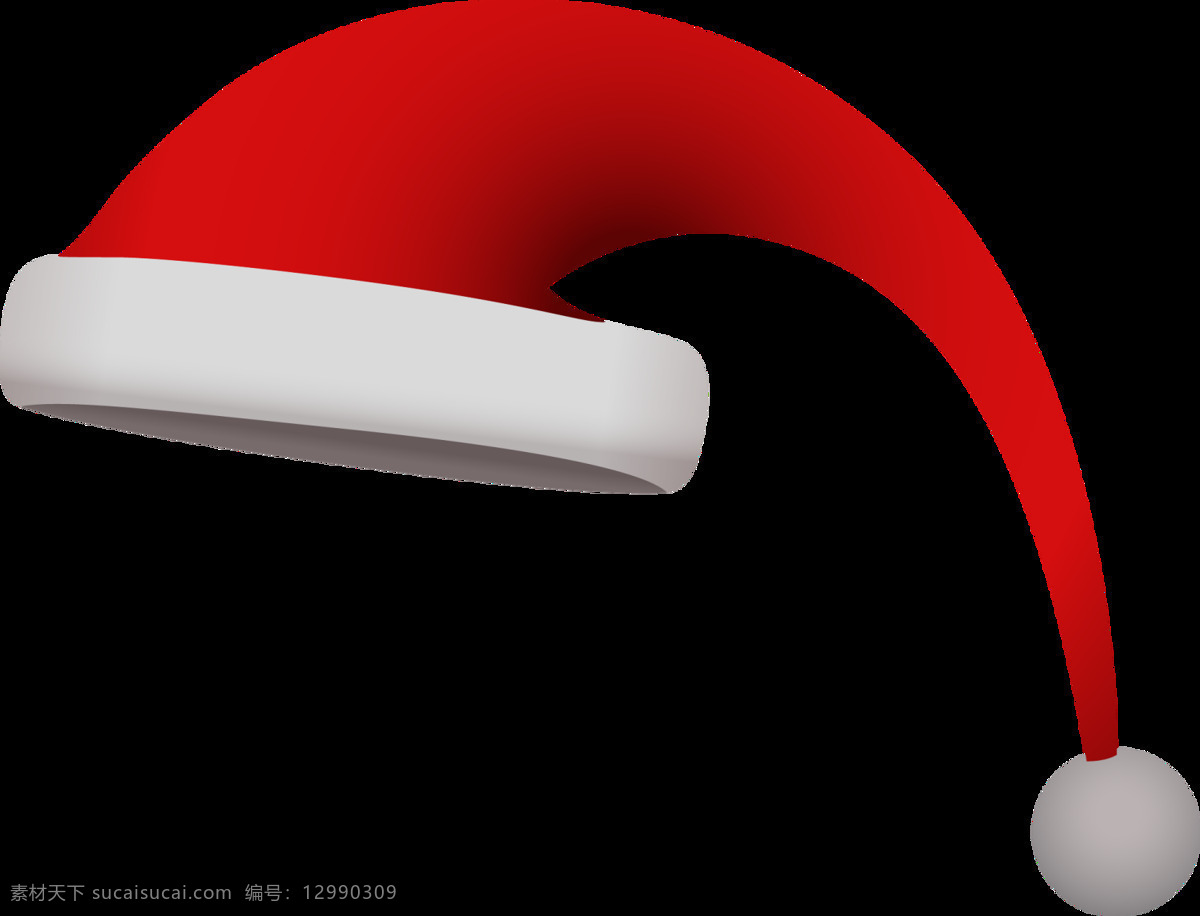 喜庆 圣诞 帽 元素 png元素 免抠元素 圣诞节 圣诞帽 手绘 透明元素