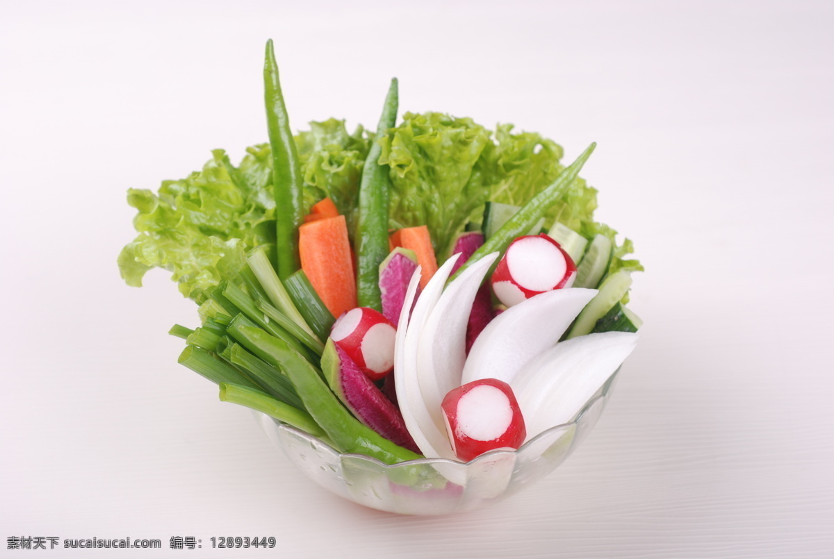 蔬菜 洋葱 辣椒 青椒 生菜 葱 萝卜 摄影图片 餐饮美食 传统美食