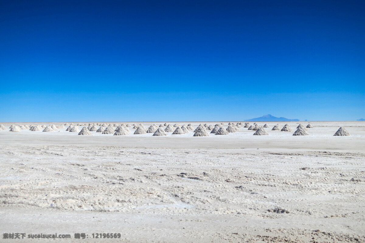 高清 白色 盐湖 沙漠盐湖 智利 荒漠 盐沼