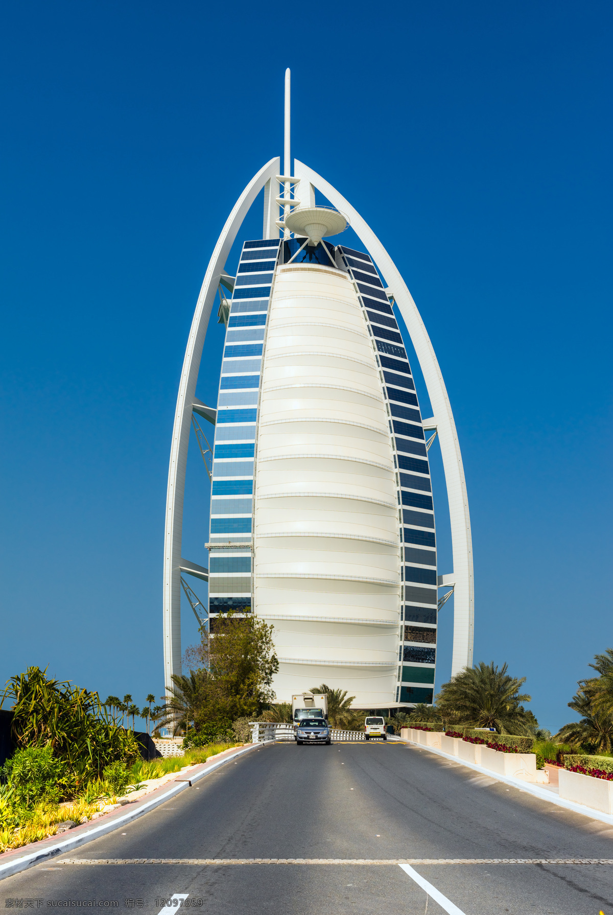 迪拜 酒店 迪拜标志建筑 迪拜名建筑 摩天大楼 高楼大厦 街道 城市风景 城市风光 环境家居