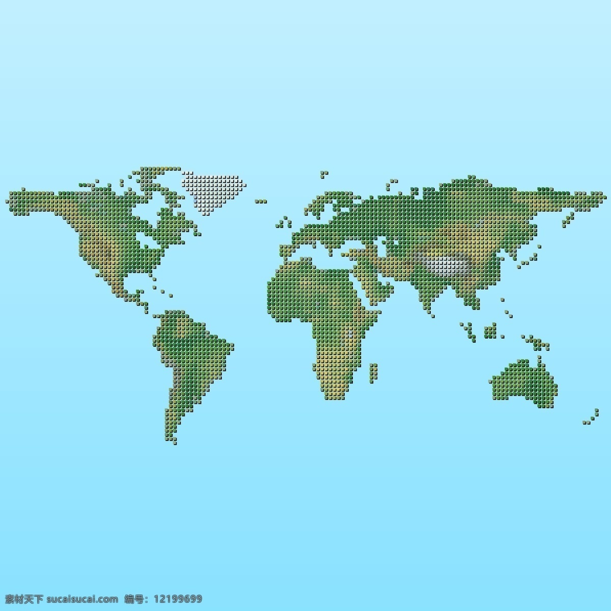 矢量 世界地图 地图 矢量世界地图 青色 天蓝色