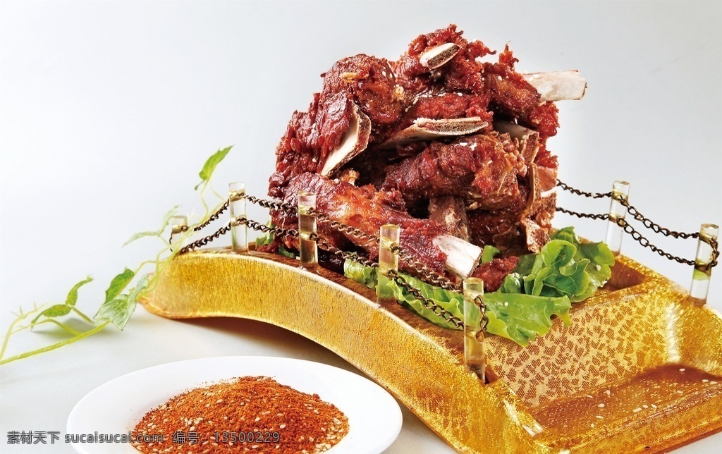 手抓大排 美食 传统美食 餐饮美食 高清菜谱用图
