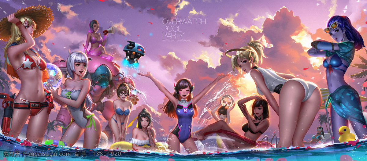 守望 先锋 美女 比基尼 泳装 手绘 合照 守望先锋 守望先锋女性 守望女 比基尼守望女 比基尼打扮 守望先锋泳装 守望先锋皮肤 守望皮肤 守望泳装皮肤 女英雄泳装照 守望先锋手绘 女英雄 女英雄比基尼 守望先锋合照 印度妹 天使 英雄泳装皮肤 英雄泳装壁纸 黑百合 法老之鹰 dva dva泳装照 猎空 秩序之光 查莉娅 安吉拉 小美 文化艺术 绘画书法