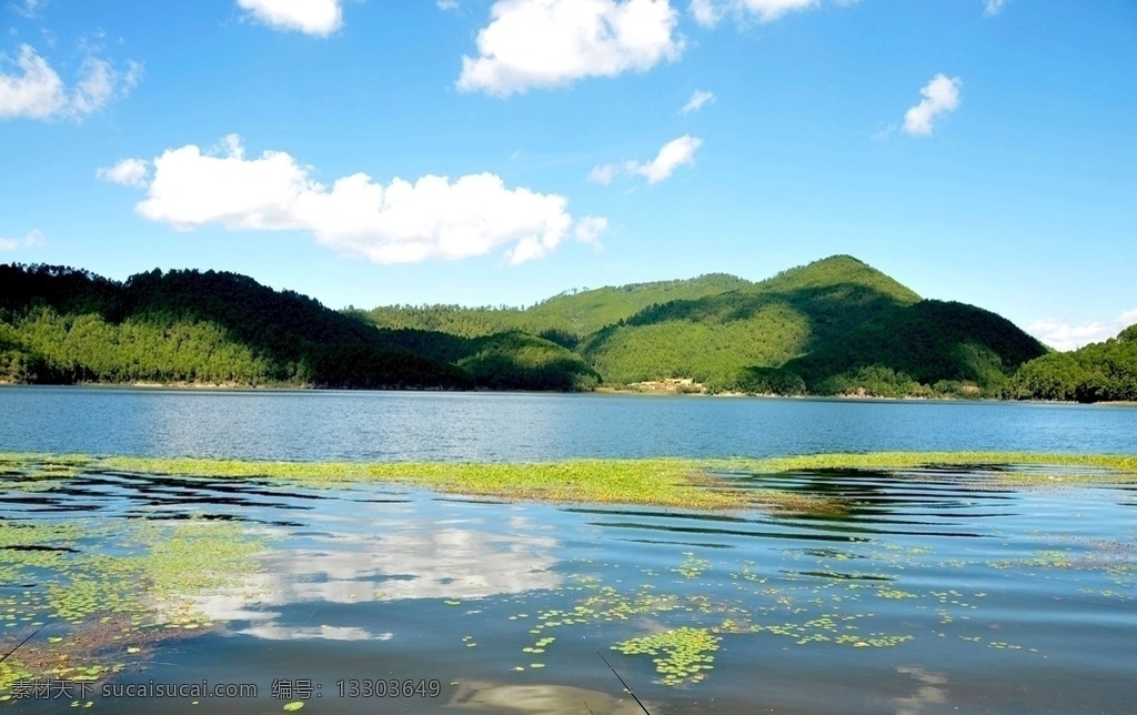 云南云龙天池 水库 湖泊 湖水 水源 云龙 山区 湿地 水源地 云南风光 水源保护区 自然景观 田园风光