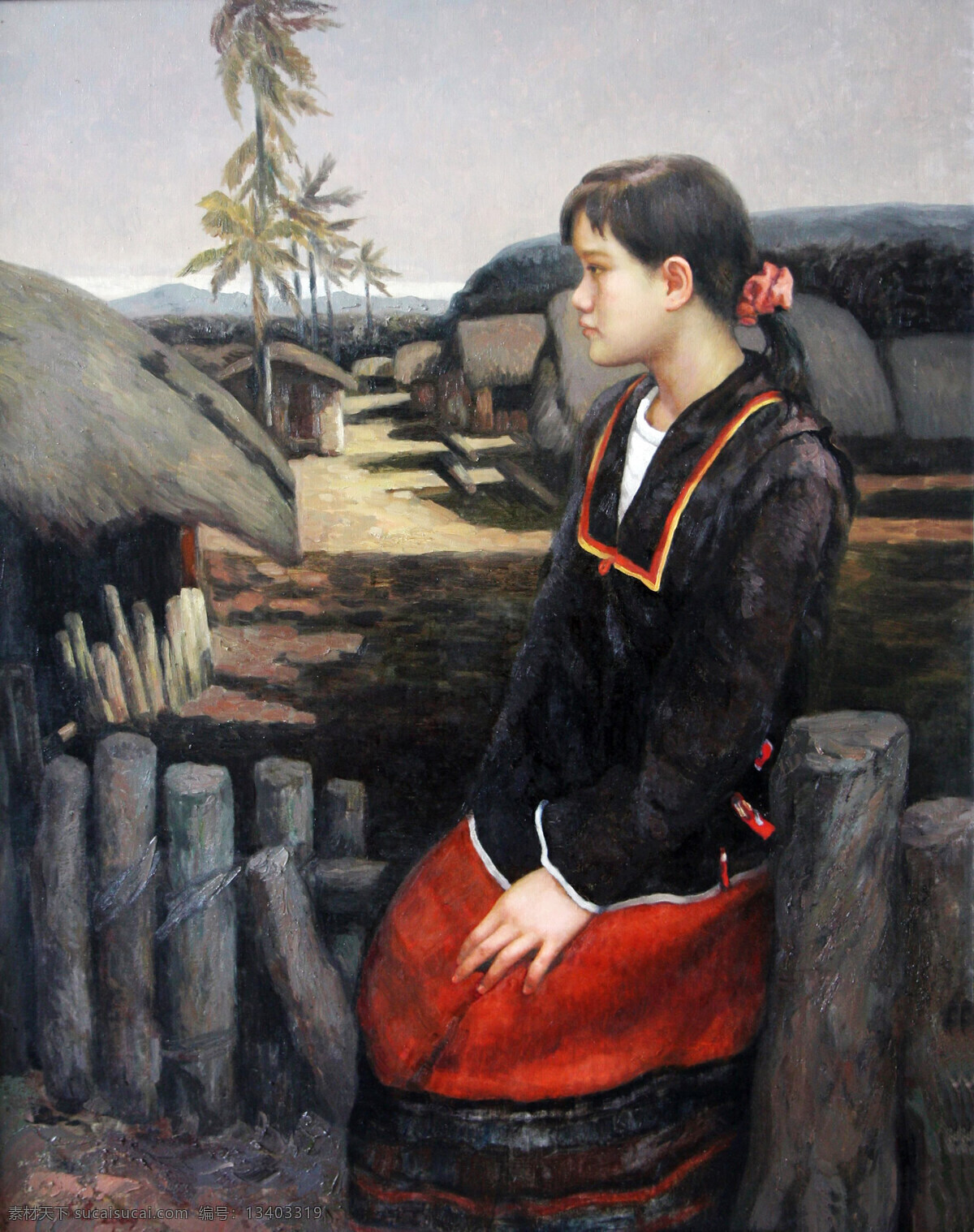油画 女孩 名画 艺术 绘画 文化艺术 艺术品 世界名画 书画文字