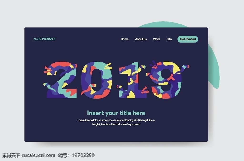 2019 数字 创意 2019年 2019数字 创意2019 新年 快乐 彩色 渐变 时尚2019 现代2019 彩色雪花 矢量雪花 雪花背景 标志图标 其他图标 ps 分层