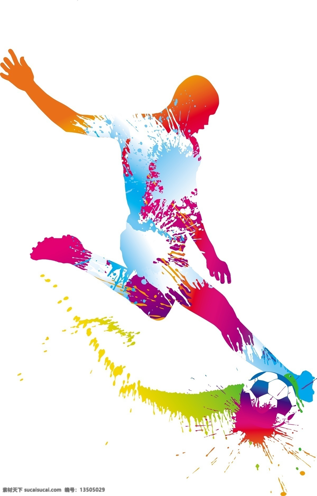 踢 足球 墨迹 人物 矢量 模板下载 世界杯 足球主题 墨迹喷溅 球员 体育运动 生活百科 矢量素材 白色