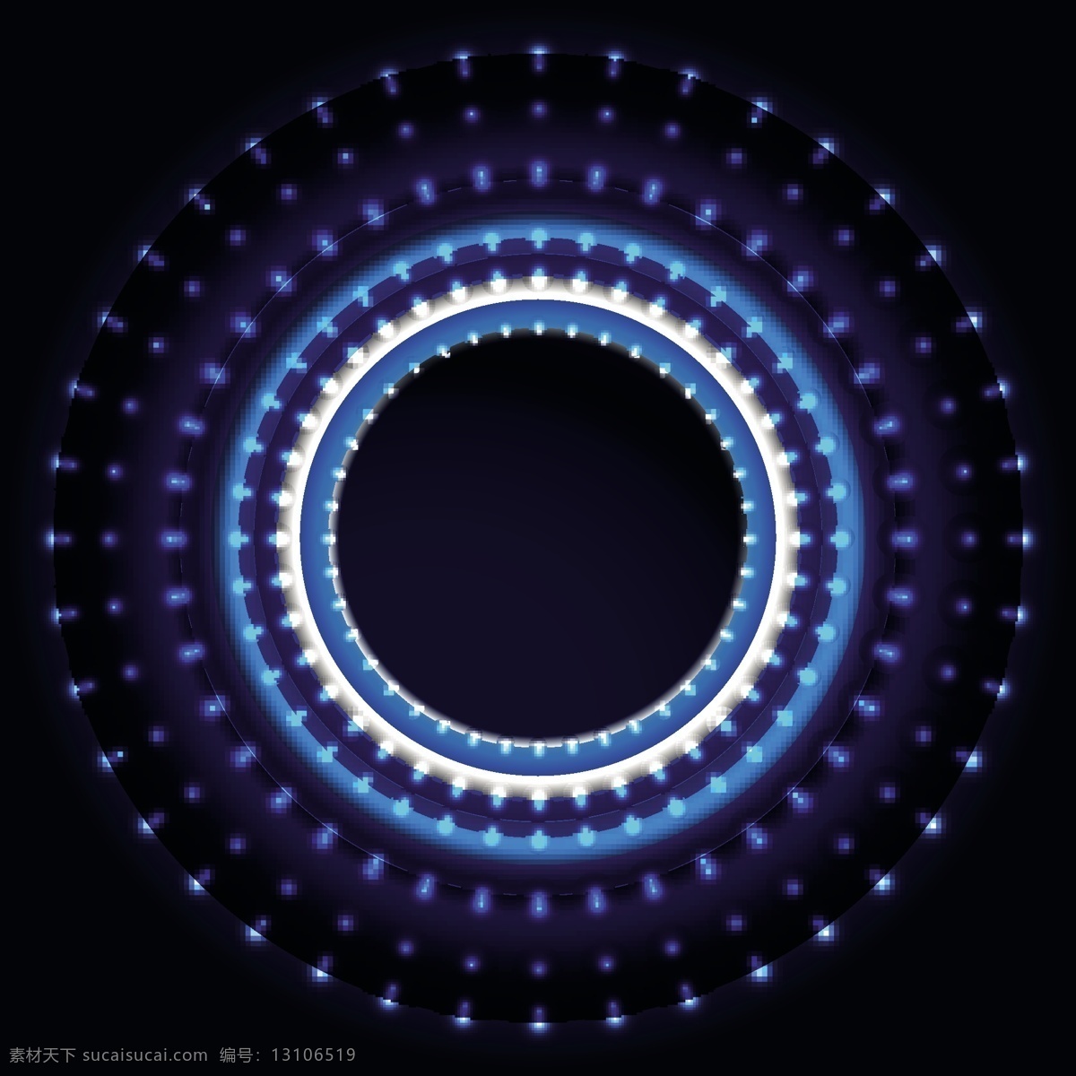 时尚 灯光 背景 矢量 光 光圈 环 趋势 矢量素材 星光 晕