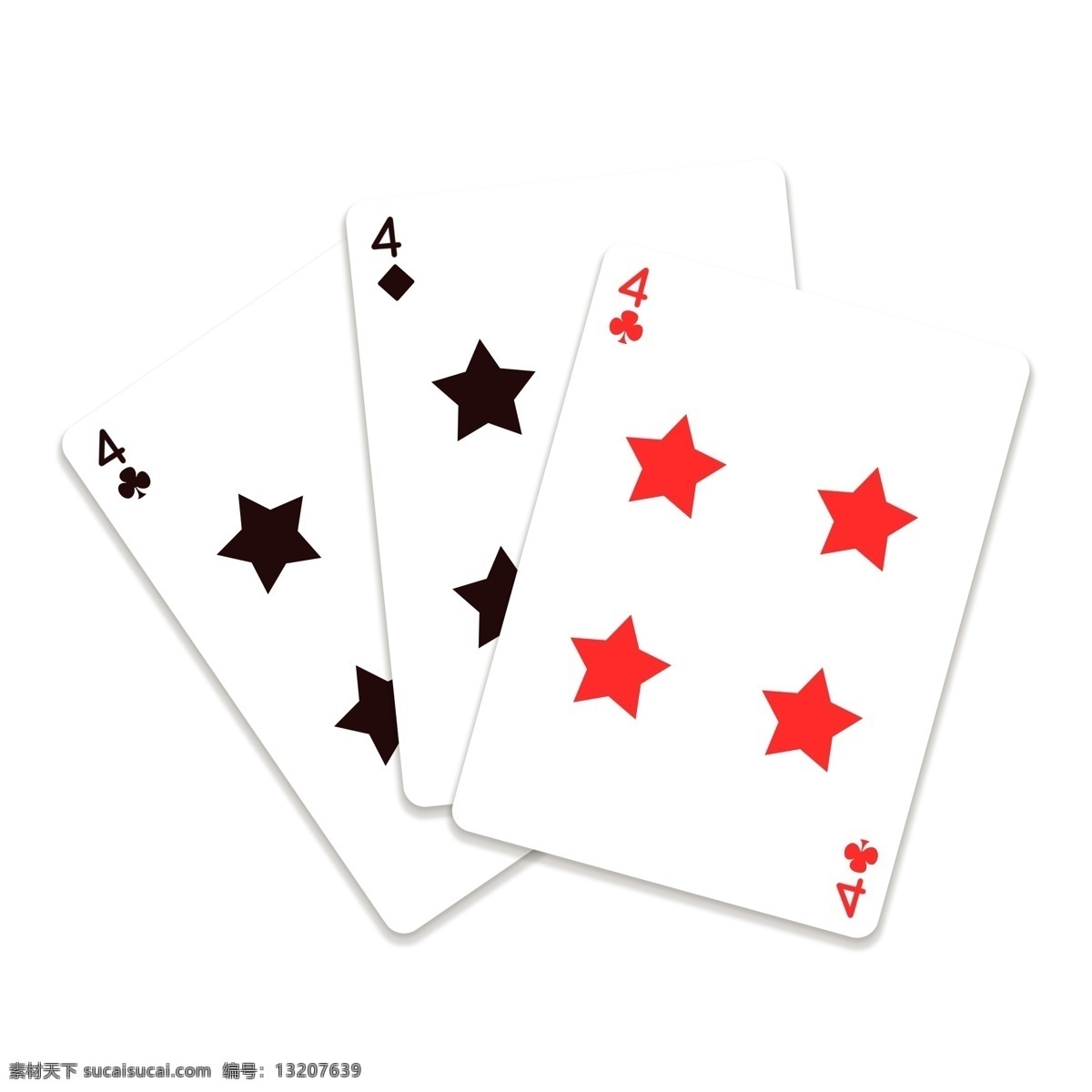 娱乐 仿真 五角星 扑克牌 纸牌 打牌 纸牌游戏 娱乐游戏 红色五角星 黑色五角星 仿真扑克牌 数字