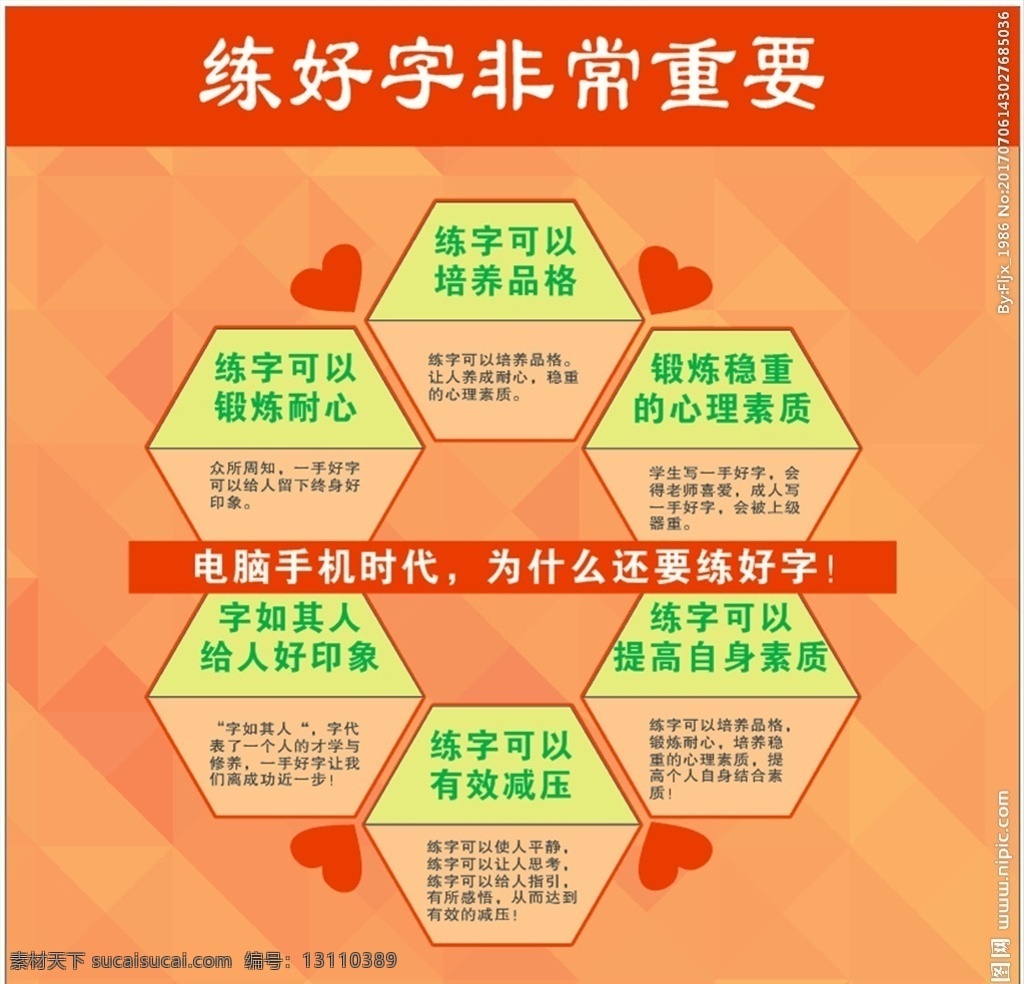 l练字 原因 理由 必要 方法