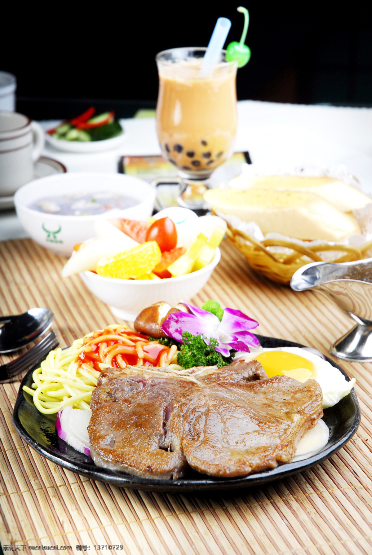 丁 骨 牛排 餐饮美食 西餐 西餐美食 丁骨牛排 丁骨 西式牛排套餐 psd源文件 餐饮素材