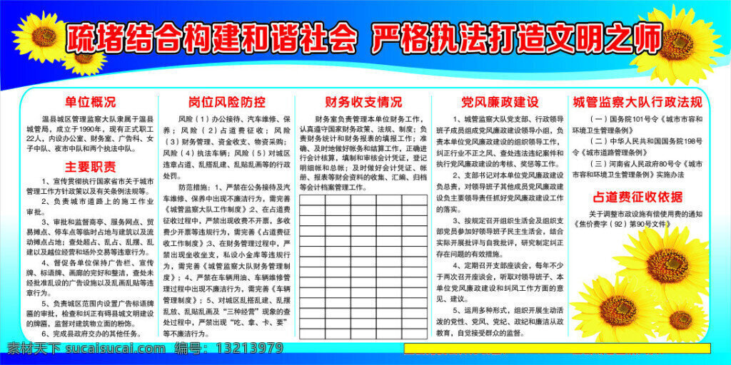 城管 疏堵 结合 构建 谐社会 展 版 构建和谐 社会 文明城市 白色