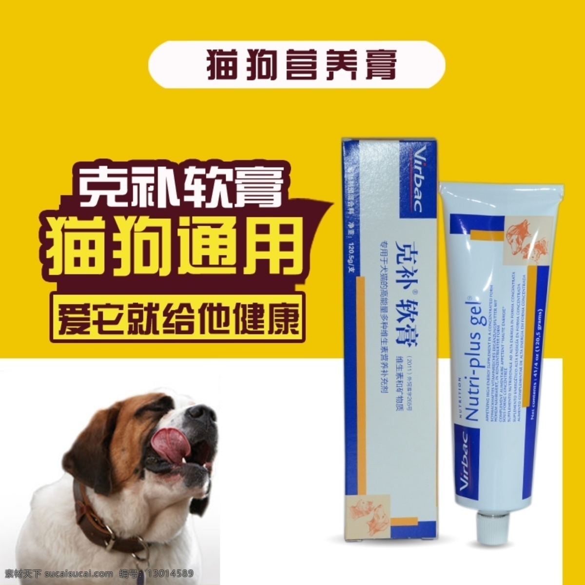 营养膏主图 猫狗 营养膏 主图 海报