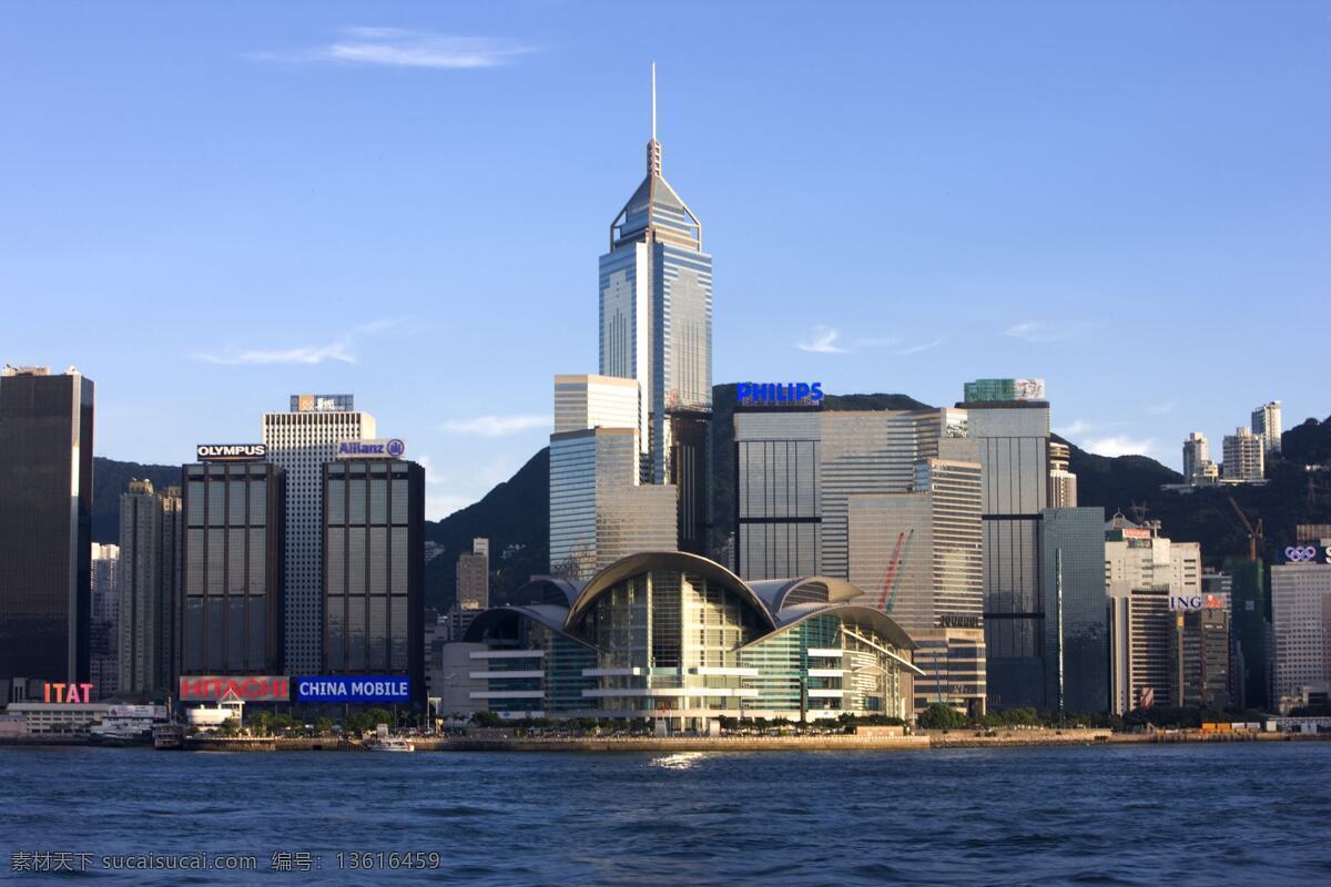 香港 维多利亚港 香港会展中心 维港 国际金融 中心 香港风景 香港湾 建筑景观 自然景观 国内旅游 旅游摄影
