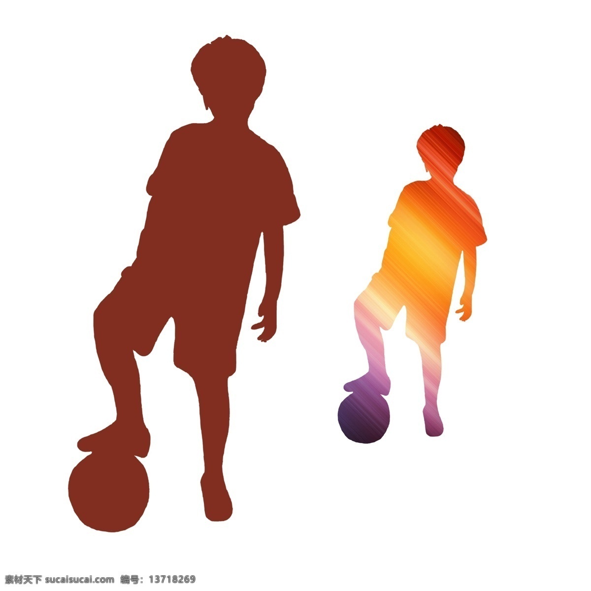 俄罗斯 世界杯 足球赛 踢足球剪影 俄罗斯世界杯 人物剪影 五彩人物剪影 足球剪影 手绘 小学生 足球比赛