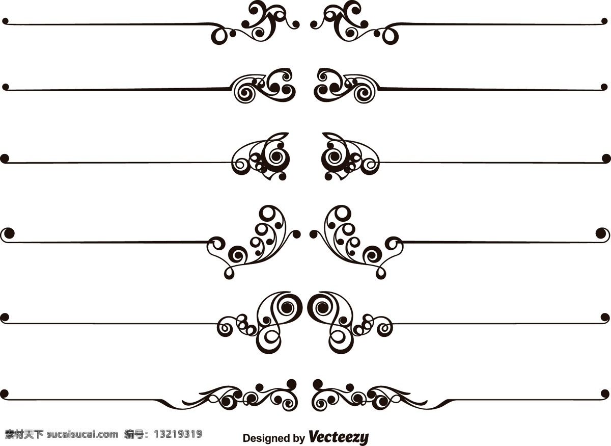 集 矢量 观赏 文本 分隔符 装饰 抽象 涡卷 华丽 维多利亚 年份 背景 优雅 花边 图案 东方 伊斯兰 窗饰 繁荣 豪华 掐丝 图形 传统 卷曲 曲线