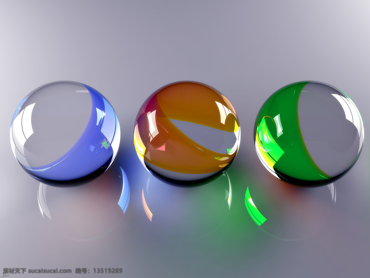 水晶球 真实 渲染 3dmax 3d 贴图 材质