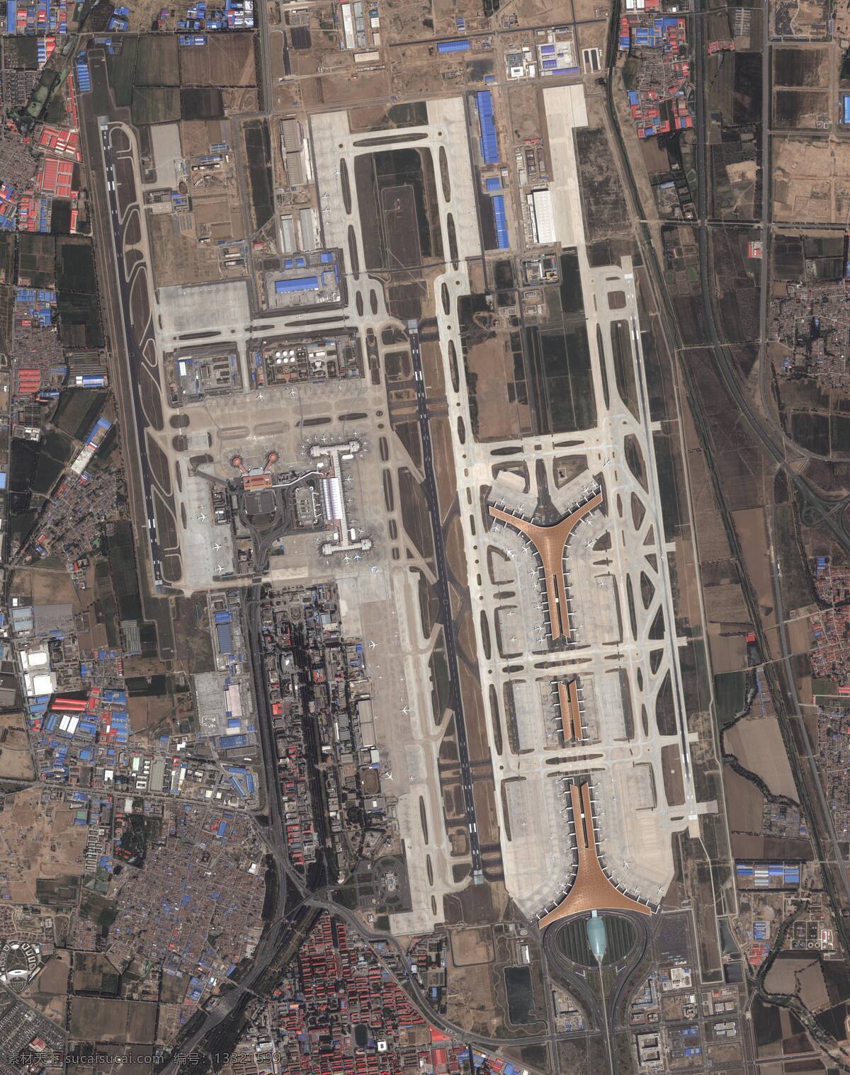 北京 首都国际机场 机场跑道 机场航拍图 机场卫星图 机场全景图 机场航站楼 首都机场 北京机场 3号航站楼 波音747 超 清晰 卫星 照片 军事武器 现代科技