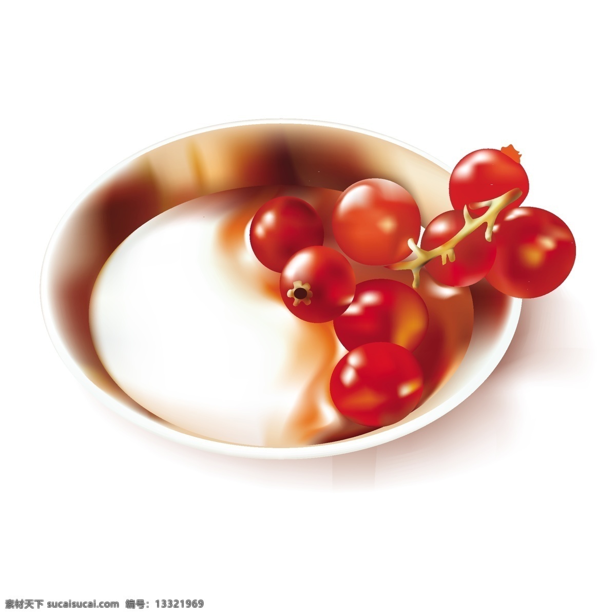 生物世界 矢量水果 矢量素材 水果 水果素材 西红柿 陶瓷 容器 新鲜 蔬菜 矢量 矢量陶瓷 陶瓷容器 不锈钢盆子 红提子