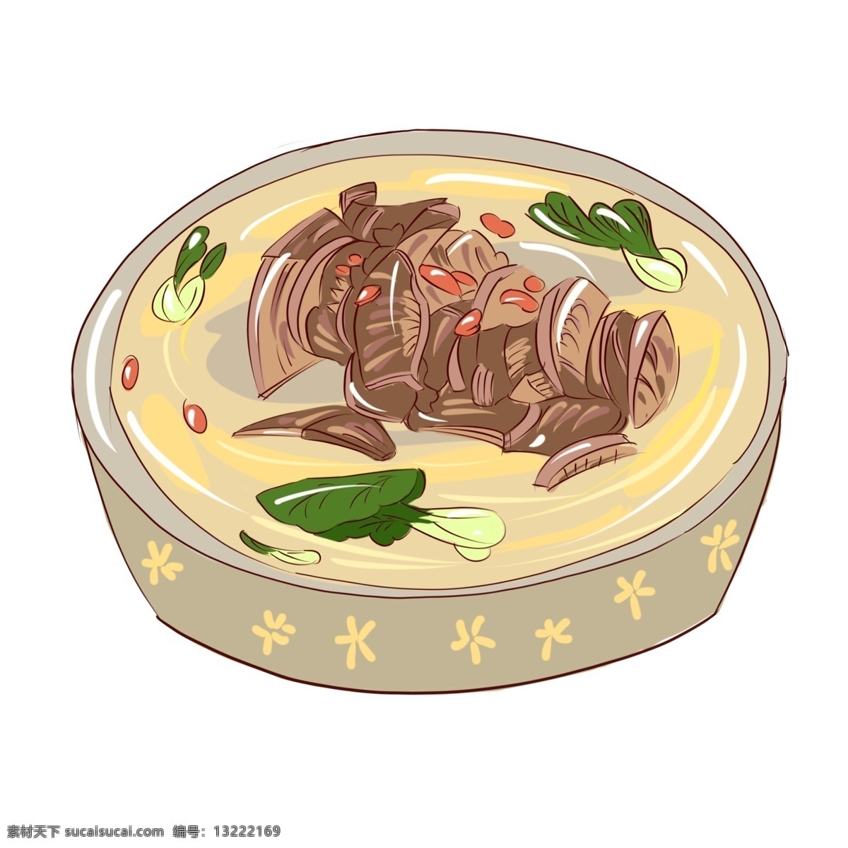 手绘 冬季 美食 冬至 羊肉 汤 手绘美食 羊肉汤 食物 冬至食物 冬至羊肉汤