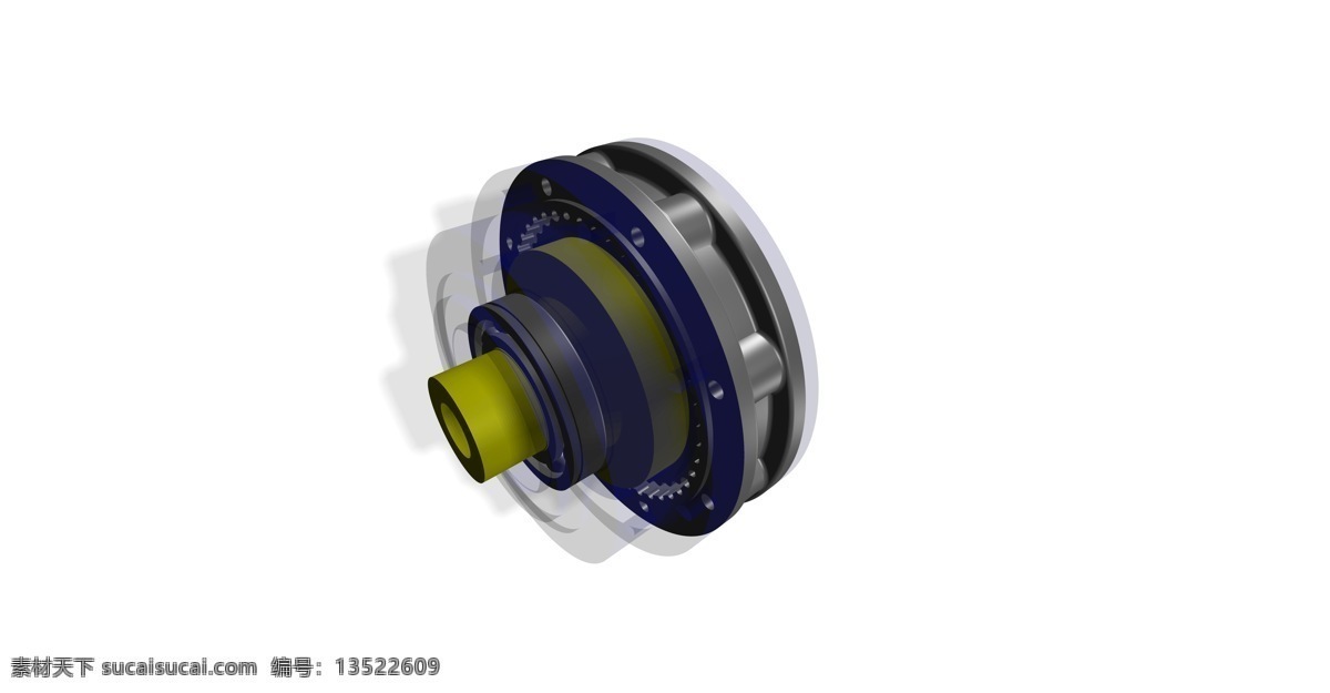 齿轮箱 齿轮 环 箱 3d模型素材 其他3d模型
