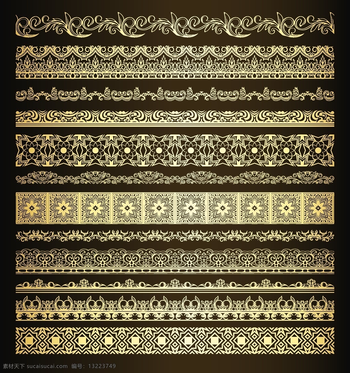 欧式金色花纹 纹理 花纹 底纹 欧式花纹 底纹边框 背景底纹