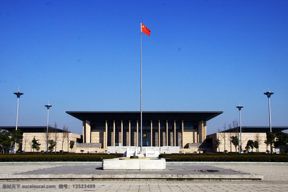 嘉兴 南湖 革命 纪念馆 红船 一大 90周年 新馆 建筑景观 自然景观