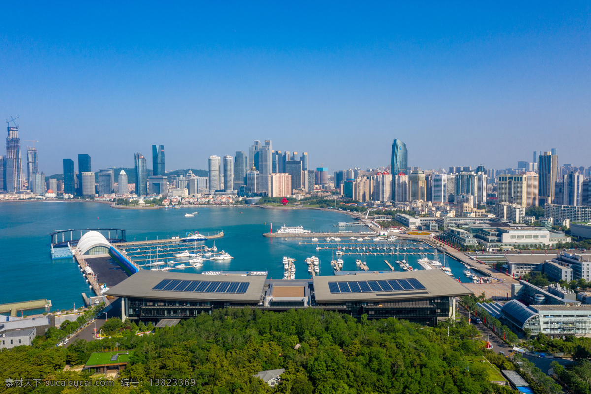 青岛风光 青岛 风光 奥帆中心 会议中心 大剧院 上合组织峰会 大海 帆船 高层建筑 金融 旅游摄影 国内旅游
