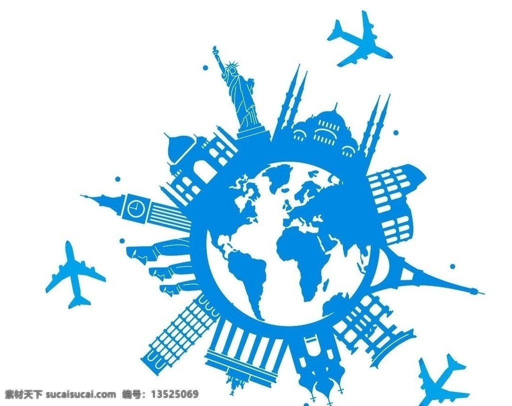 环游 世界 logo 企业标志 标识 几何标志 单色logo 企业文化 标志模板 企业logo 标志图标 企业 标志