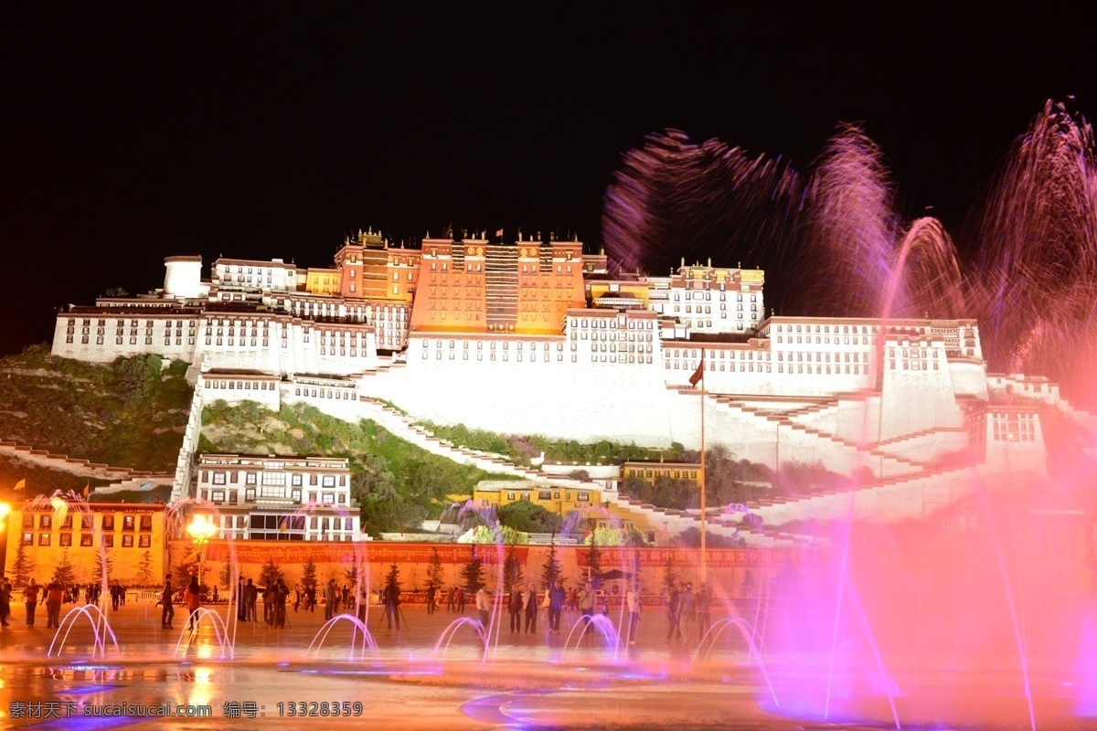 西藏 布达拉宫 风景