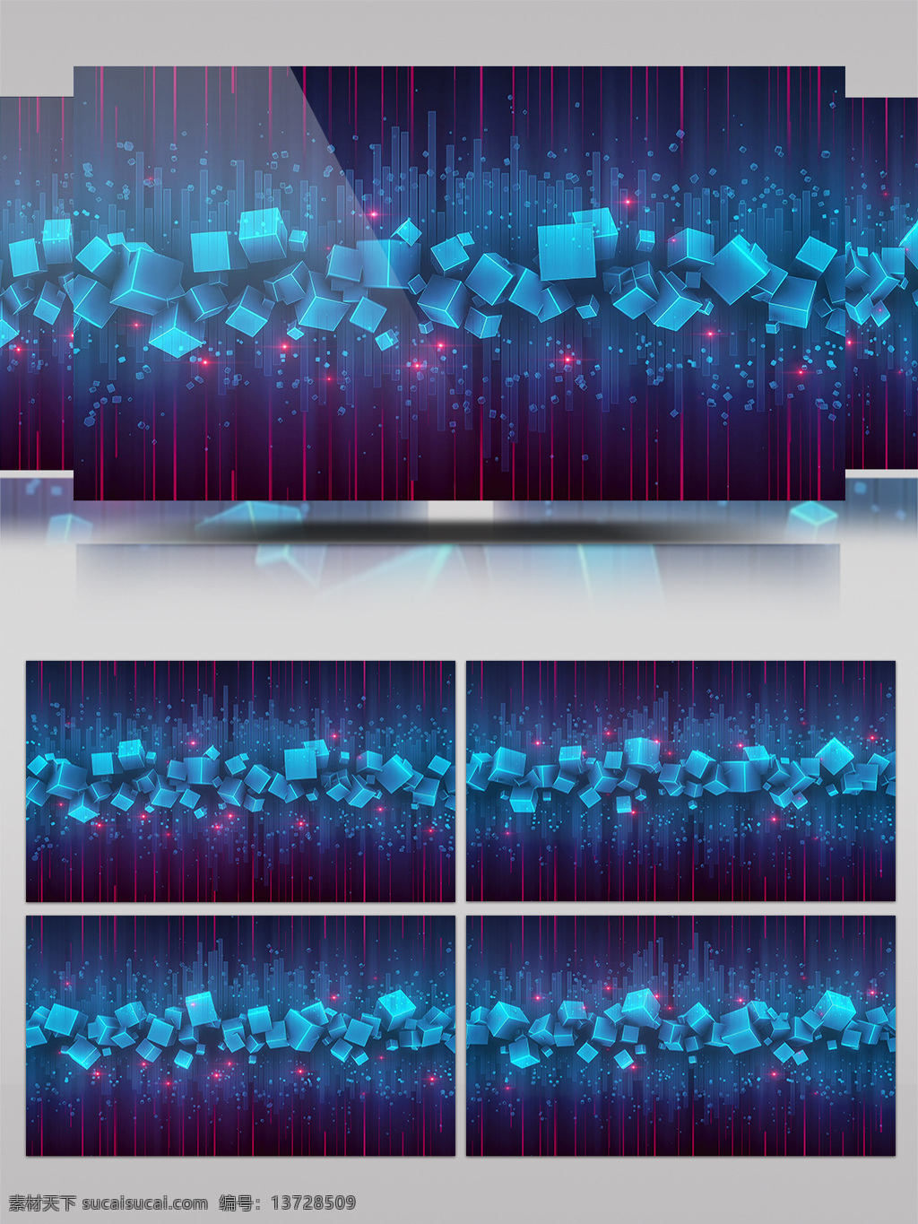 紫色 小 正方体 视频 小正方体 科幻素材 特效大片 进隧道 炫酷回旋 光芒穿梭 光景素材 高清素材 唯美素材 光特效素材