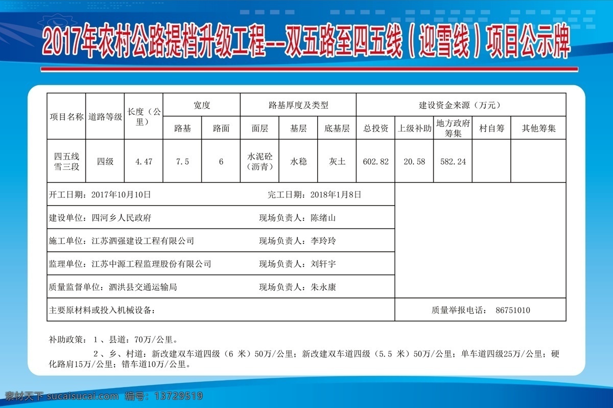 公示牌 制度牌 制度牌横版 项目公示牌 制度牌背景 spd