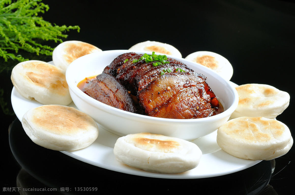 夹馍扣肉 梅菜扣肉 老面饼 夹馍 扣肉 饼 餐饮美食 传统美食