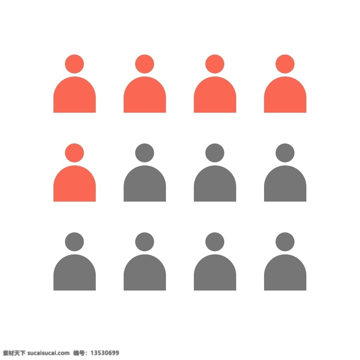人口数据调研 ppt图案 调研 数据 矢量图案 人口 装饰
