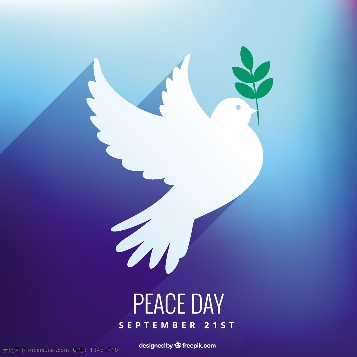 和平日卡 派对 贺卡 鸟类 庆典 人 假日 和平 自由 庆祝 鸽子 国际 日 人道主义 蓝色