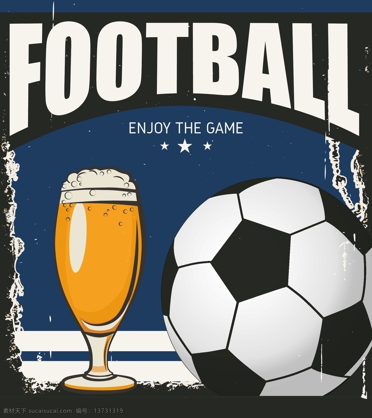 啤酒 足球 海报 矢量 创意 矢量素材 背景素材 卡通 设计素材