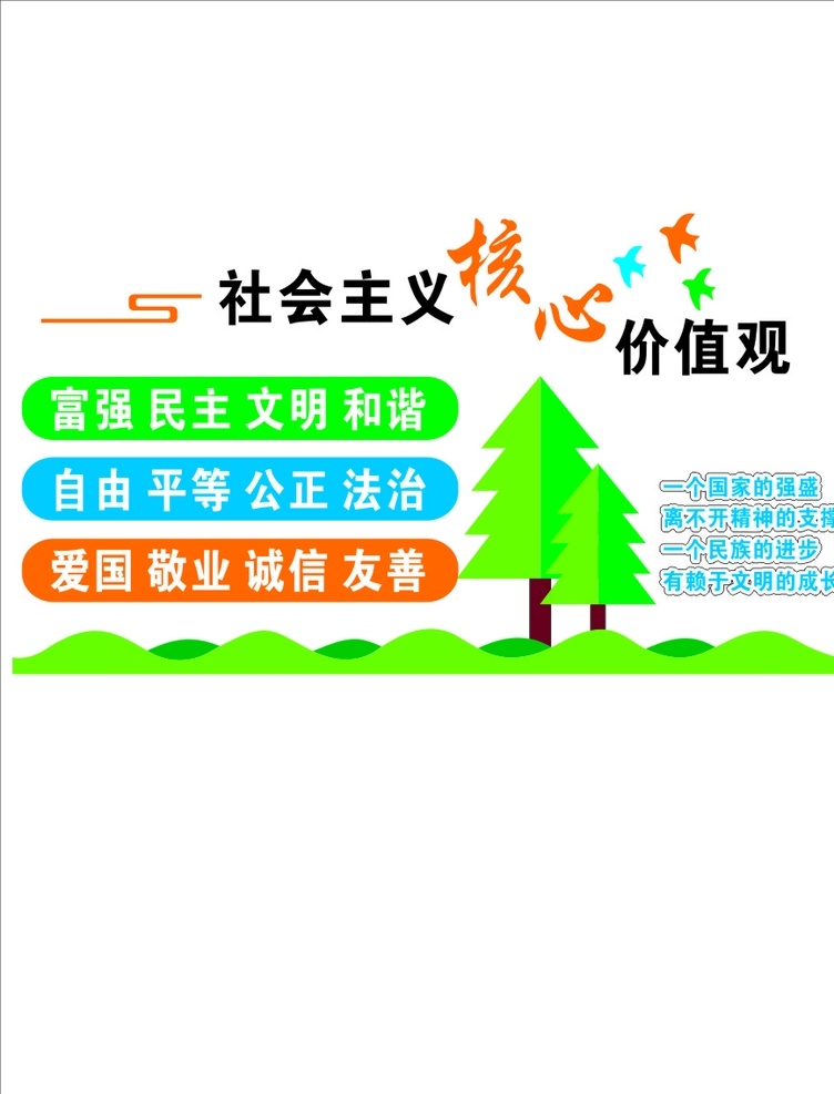 党建文化墙 社会主义 核心 价值 核心价值观 社会主义核心 价值观 党建展板