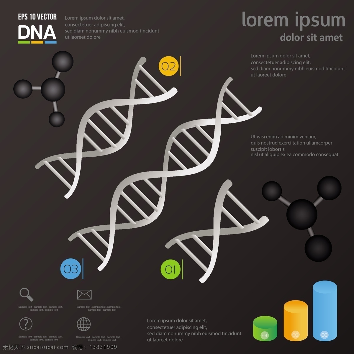 dna 背景 底纹 矢量 抽象 创意背景 底纹背景 底纹边框 分子结构 科技背景 科技素材 科学 医学 时尚 科技 模板下载 科研背景 试验器材 psd源文件