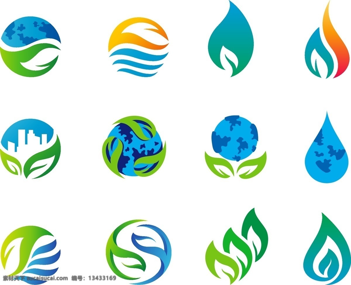 环保 主题 logo 环保logo 企业logo 实用logo 创意logo 时尚logo 个性创意标志 彩色 时尚 创意 图形 几何图形标志 商标设计 公司logo 行业标志 标志图标 logo设计 白色