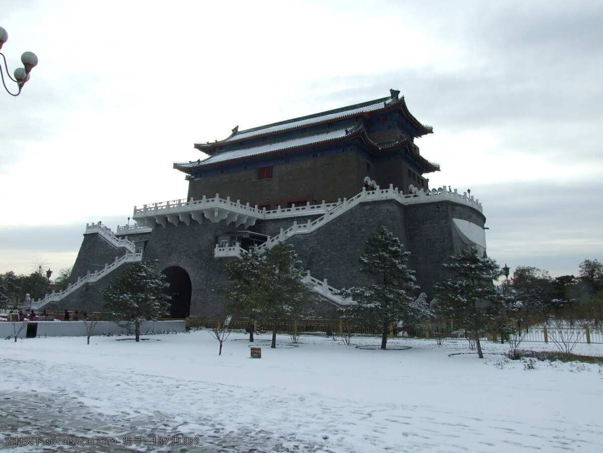 雪中的前门 雪 前门 城门 箭楼 老北京 风雪前门 胡同 传统文化 文化艺术