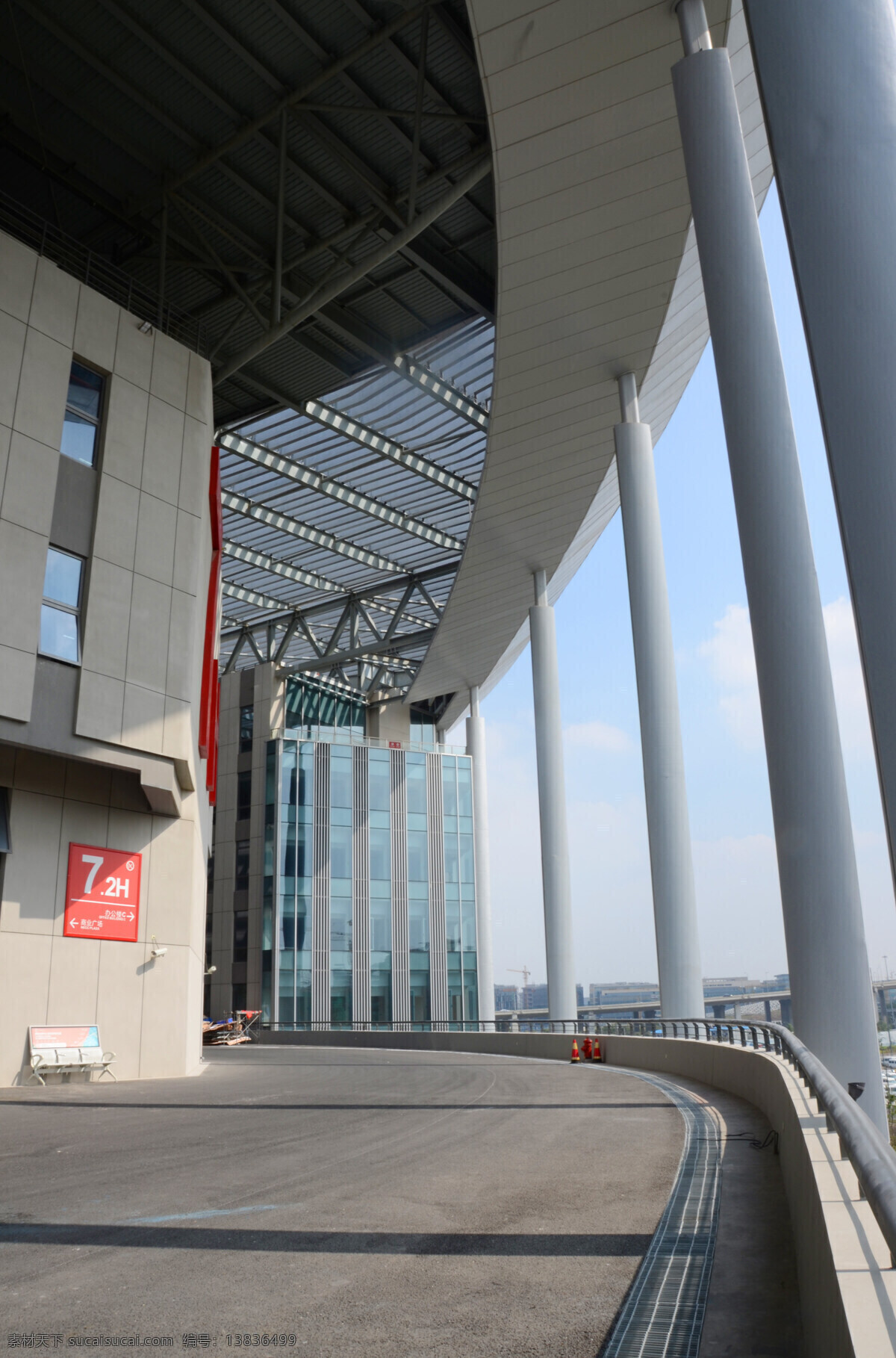 上海 虹桥 国家 会展中心 上海国家会展 上海虹桥展馆 展馆内景 虹桥展览中心 徐泾东展馆 建筑 建筑园林 建筑摄影