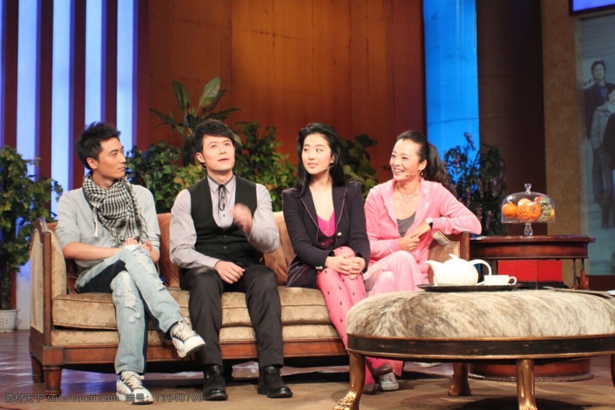刘亦菲 非常静距离 访谈 同学 聚会 王嘉 李超 邓紫飞 李静 做客 明星偶像 人物图库
