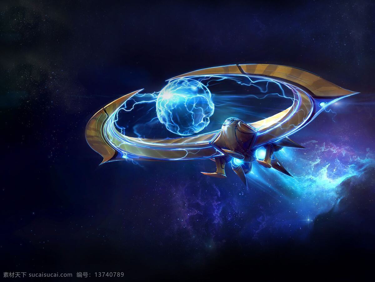 星际争霸 风暴 战舰 星灵 空中单位 黄金舰队 科幻风战舰 动漫动画 风景漫画