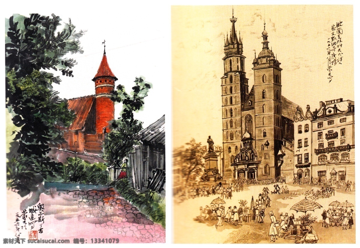 宝塔 城堡 风景画 绘画书法 建筑风景 建筑设计 建筑油画 墙壁挂画 建筑 风景 设计素材 模板下载 建筑绘画 水彩建筑 水彩风景 色彩建筑 塔尖 室内挂画 无框画 油画集二 文化艺术 家居装饰素材