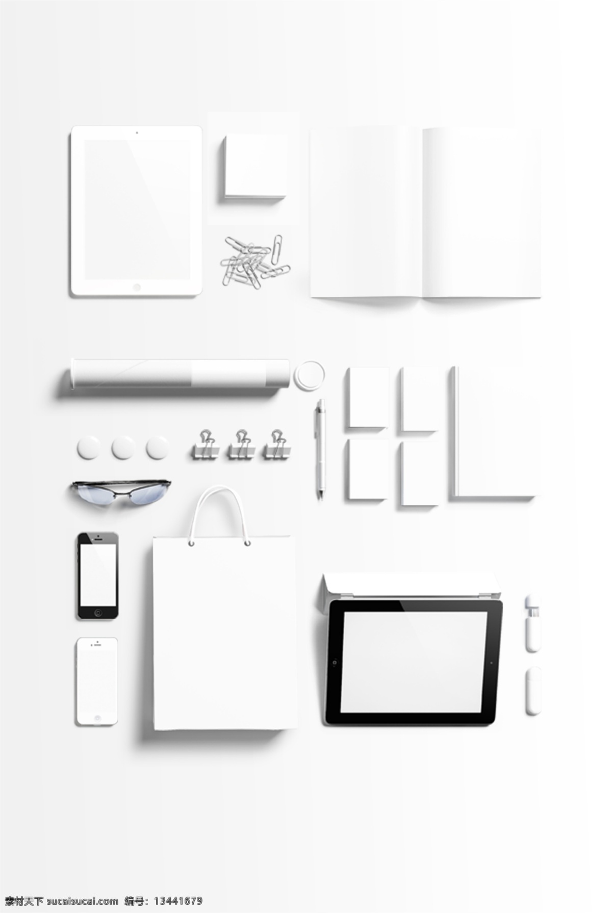 vi模板样机 办公室 logo vi模板 样机 展示样机 分层