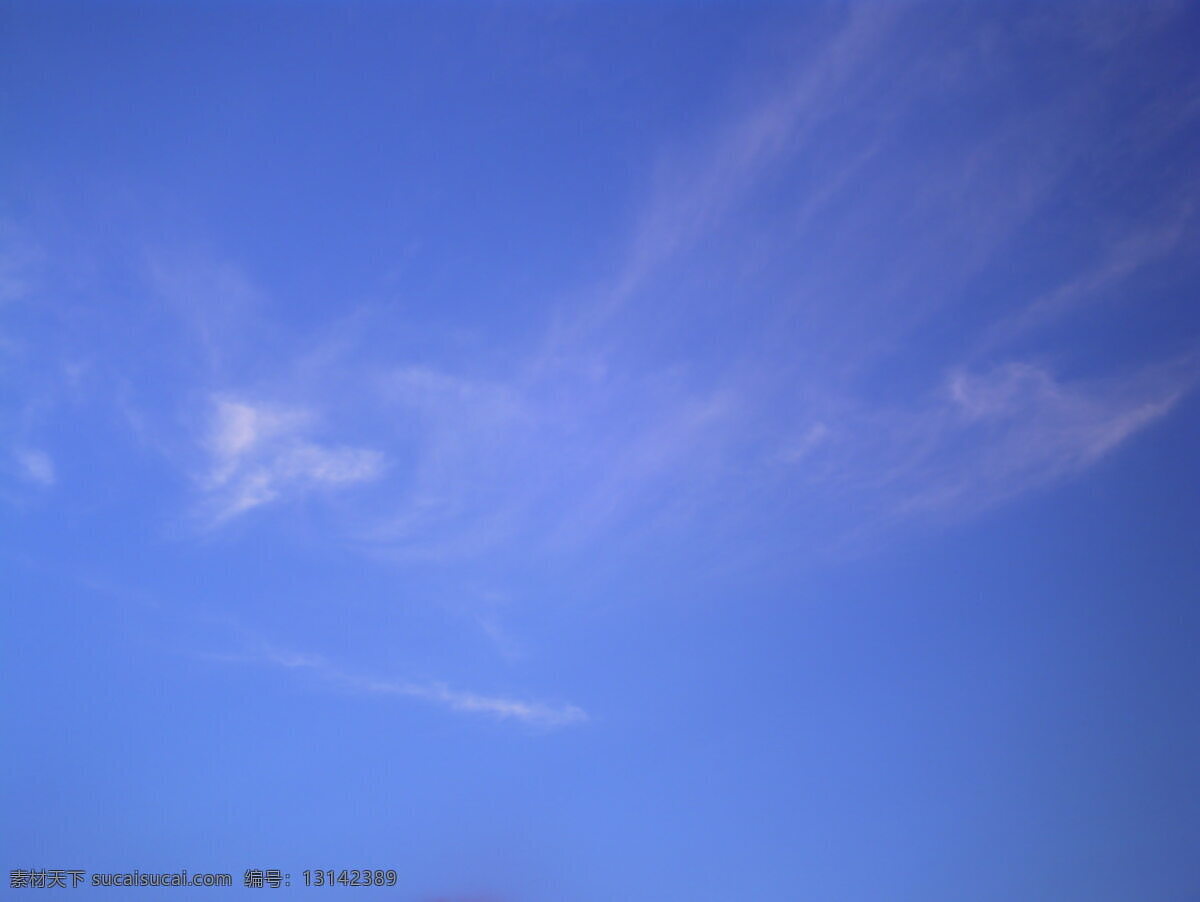 湛蓝 晴空 白云 晴朗 天空 风景 生活 旅游餐饮
