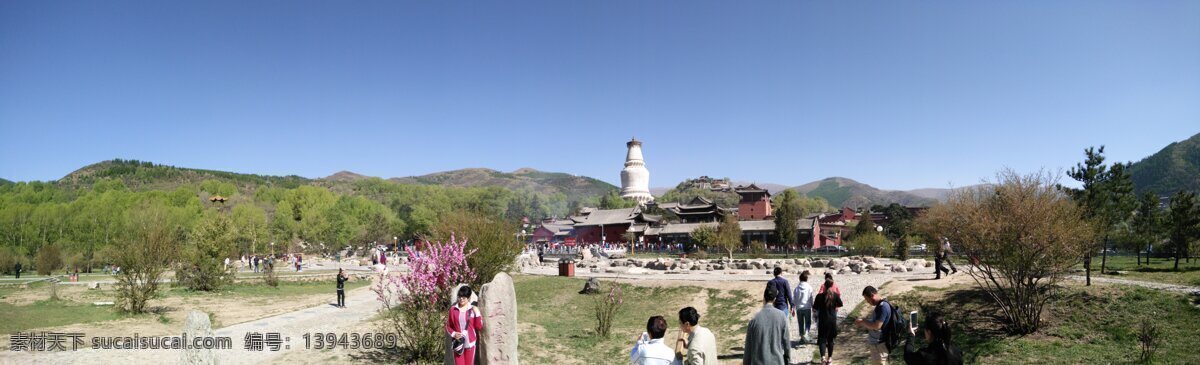 五台山风景 五台山外景 风景 风景图片 五台山 旅游摄影 国内旅游 蓝色