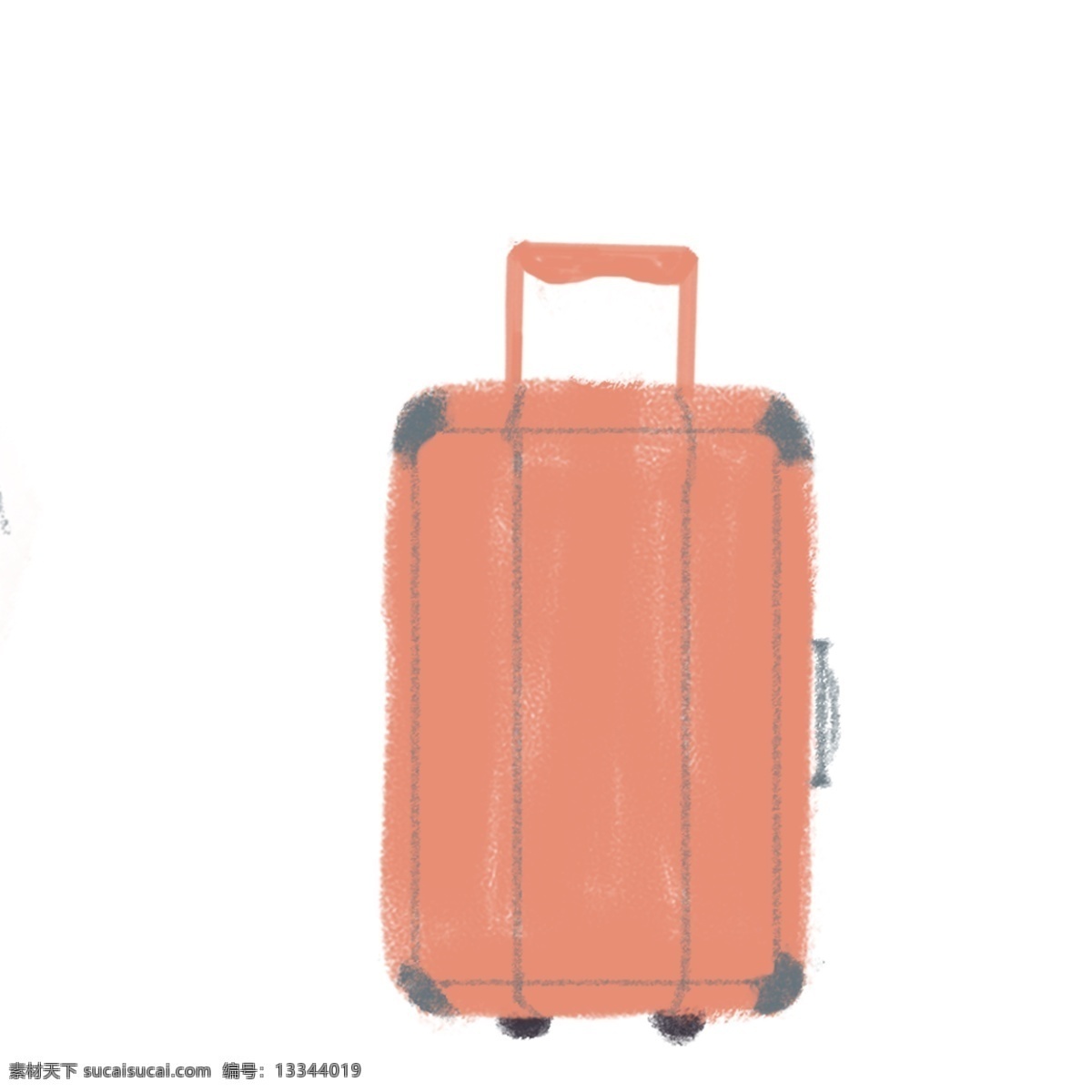 红色 箱包 免 抠 图 行李箱 卡通图案 卡通插画 出行箱包 旅行包包 卡通行李箱 红色的箱包 免抠图